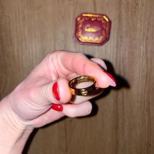 Love ring, ring box, and bag